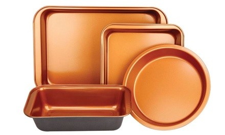 Copper Bakeware Set (4-Piece)