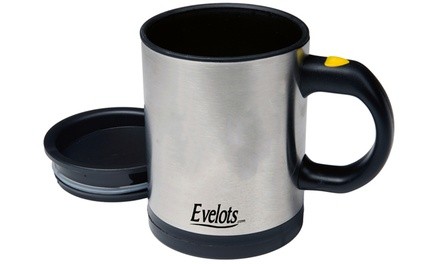 Evelots Self-Stirring Battery-Operated 12Oz. Mug