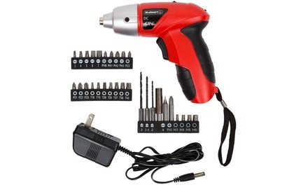 Stalwart 4.8V Cordless Screwdriver Kit (25-Piece)