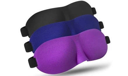 Super Smooth Sleep Mask, 3 Pack