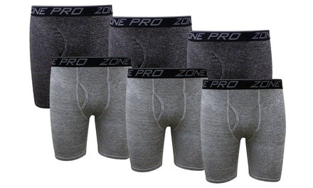 Zone Pro Men's Athletic Compression Short Base Layer (6-Pack)