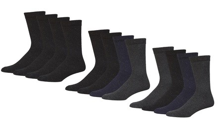 Slazenger Men's Fully Cushioned Boot Socks (4 Pairs)