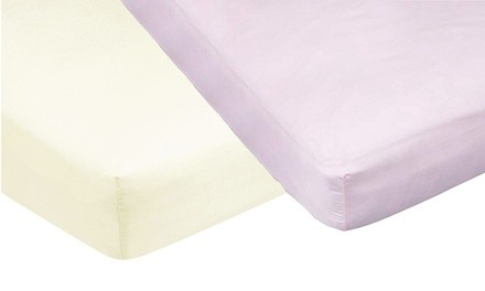 Carters Easy Fit 100% Cotton Jersey Standard Crib Mattress Fitted Sheet