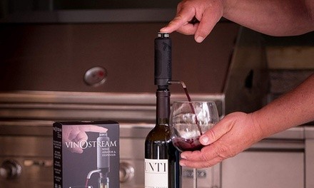 Cork Pops 2-in-1 Vinostream Wine Aerator and Dispenser