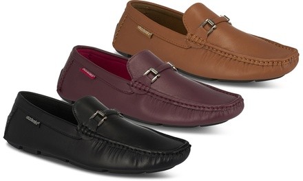 Akademiks Men's Driver Style Slip-On Moccasin Shoes