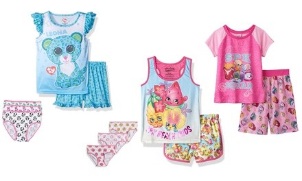 Shopkins Children's Pajamas Short Sets or Nightgown