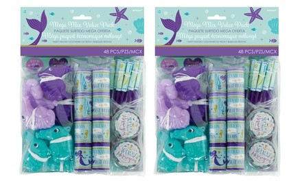 Mermaid Wishes Favors Mega Mix (96-Piece)