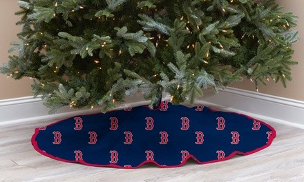 MLB-Themed Christmas Tree Skirt