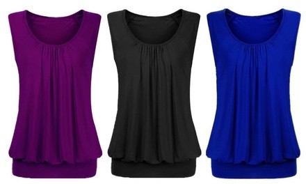 Leo Rosi Women's Carly Top. Plus Sizes Available.