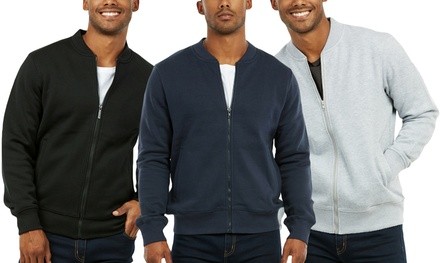 Men's Fleece Bomber Jacket