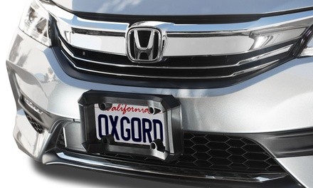 Universal Bumper Guard Protector Car License Plate Frame