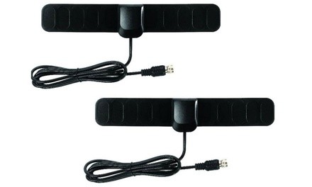 Clear HD Technologies 35-Mile HDTV Flat Antenna (2-Pack)