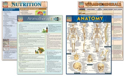 Quick Tips for a Healthy You Laminated Reference Guide Set (4-Piece)