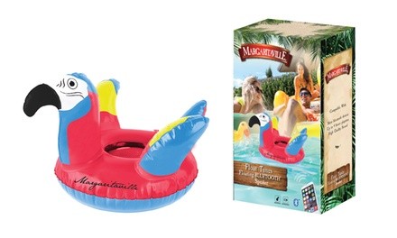 Margaritaville Float-Tunes Inflatable Bluetooth Parrot Speaker