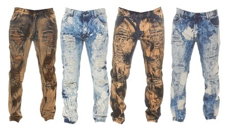 GS-115 Men's Rip & Repair Fashion Jeans