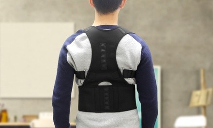 Back Brace Posture Corrector Belt with Magnetic Pressure Points