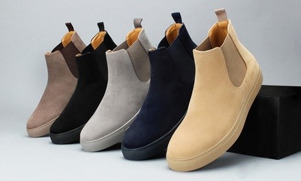 Harrison Suede Chelsea Casual Boots