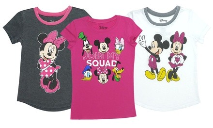 Girls Mickey and Friends Graphic T-Shirts