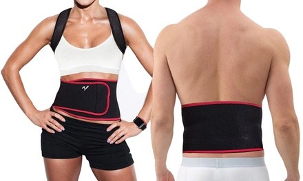 Pain Relief Back and Lumbar Support Compression Belt