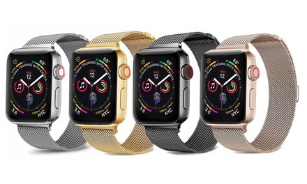 Stainless Steel Loop Band for Apple Watch Series 1, 2, 3, and 4 