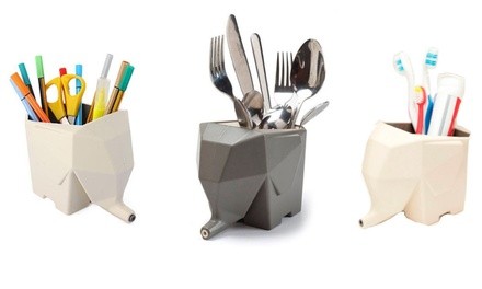 Elephant Cutlery Drainer and Holder or Toothbrush Holder