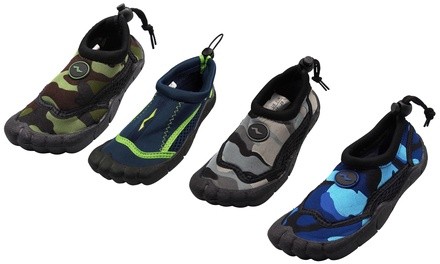 Norty Boys Aqua Sock Wave Water Shoes