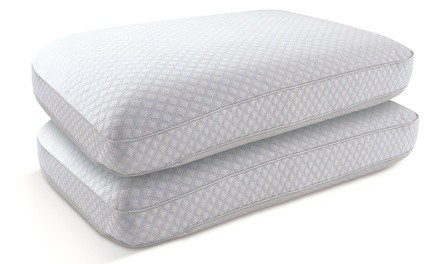 Arctic Sleep Big & Soft Cooling Gel Memory Foam Pillow (1- or 2-Pack)