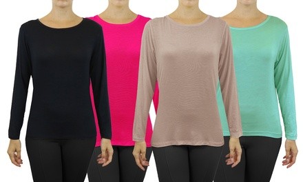 Women's Long Sleeve T-Shirt (2-Pack)