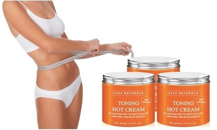 2344 Naturals Toning Hot Cream (1- or 2-Pack)