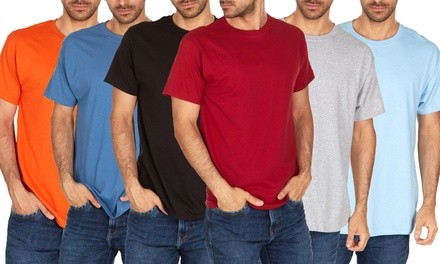 Hanes Men's Assorted Color Tees (6-Pack; S-3XL)