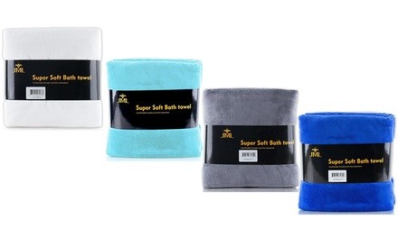 Microfiber Bath Towel Collection Set (6-Piece)