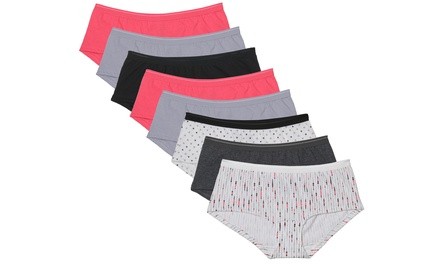 Fruit of the Loom Women's Boyshorts (8-Pack). Plus Sizes Available.