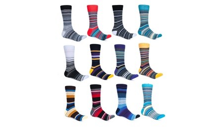 Alberto Cardinali Men's Socks (12-Pack)