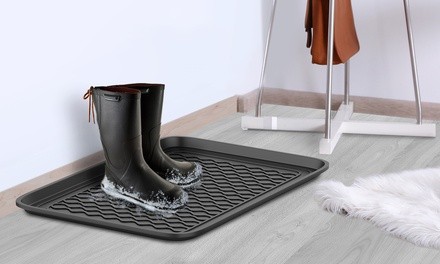 Stalwart All-Weather Utility Boot Tray Set (2-Piece)