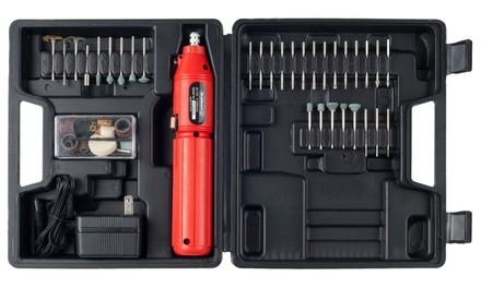 Stalwart 3.6V Cordless Rotary Tool Set (60-Piece)