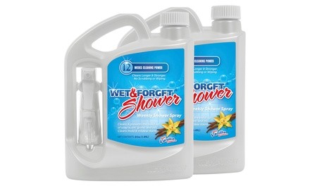 Wet & Forget Shower Cleaning Spray (64 Oz.; 2-Pack)