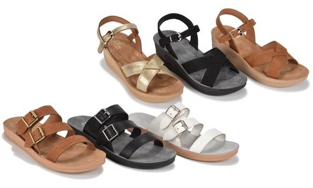 Olive Street Assorted Comfort Sandals (Up to Size 11) | Groupon Exclusive