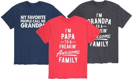 Men's Grandpa Papa T-Shirt