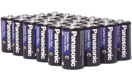 Panasonic Super Heavy Duty C Batteries (24-Pack)