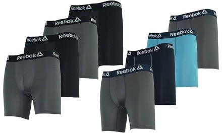 Reebok Men's Performance Boxer Briefs (3- or 4-Pack)