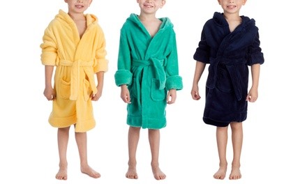 Elowel Kids' Hooded Sleep Robes (Sizes 2T-14Y)