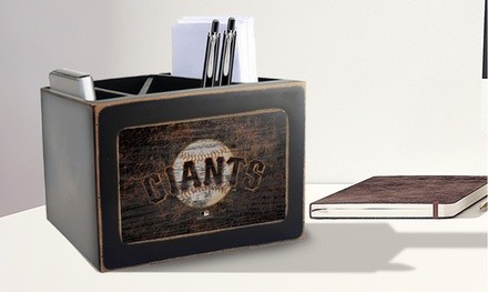 Fan Creations MLB Distressed Desktop Organizer