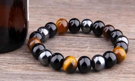 Tiger's Eye Men's Bracelet