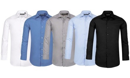 Jack Luxton Men's Slim Fit Dress Shirts (2-Pack)