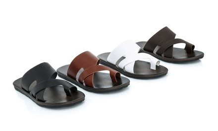 Franco Vanucci Men's Slip-On Sandals