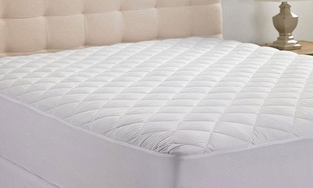 Simple Comforts Microfiber Quilted Hypoallergenic Mattress Pad