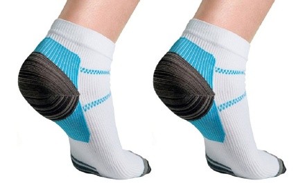 Plantar Fasciitis and Ankle Compression Socks (1-, 3-, or 6-Pack)