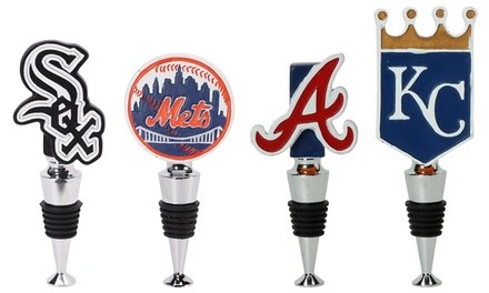 Team Sports America MLB Logo Bottle Stoppers