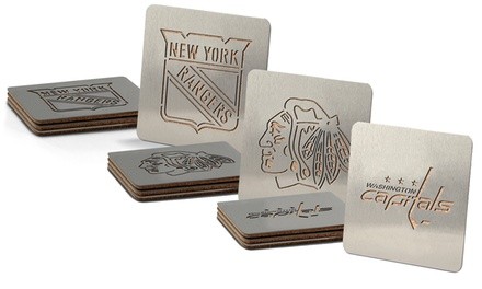 YouTheFan NHL Boasters Drink Coasters (Set of 4)