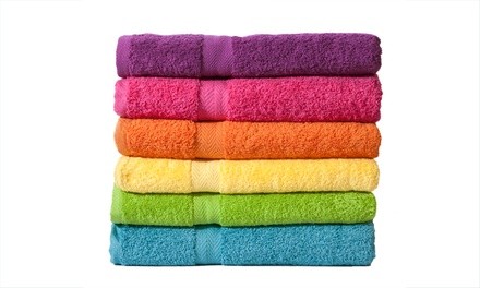 Lintex Linens Deluxe Brights Cotton Towel Set (6-Piece)